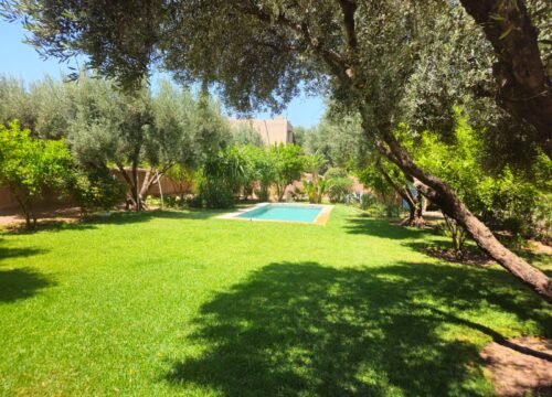 Villa route de Fès à louer